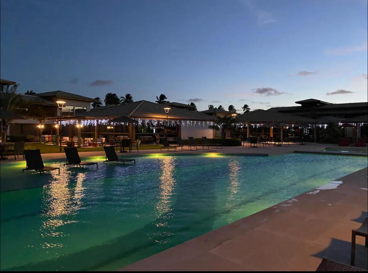 Maravilhoso Garden Imbassai Pe Na Areia Bahia Litoral Daire Dış mekan fotoğraf